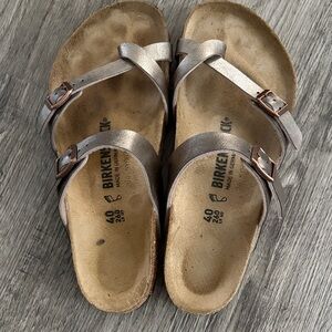 Birkenstock Women's Silver Sandals